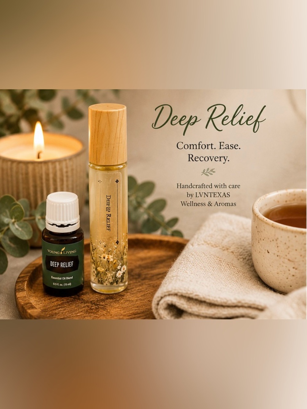 Deep Relief™ Custom Comfort Roller | Young Living Blend - One